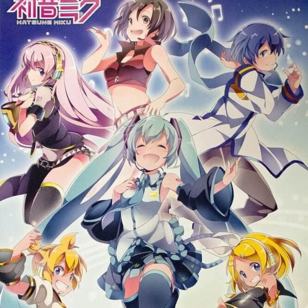 Hatsune Miku Group Wall Poster New Sealed